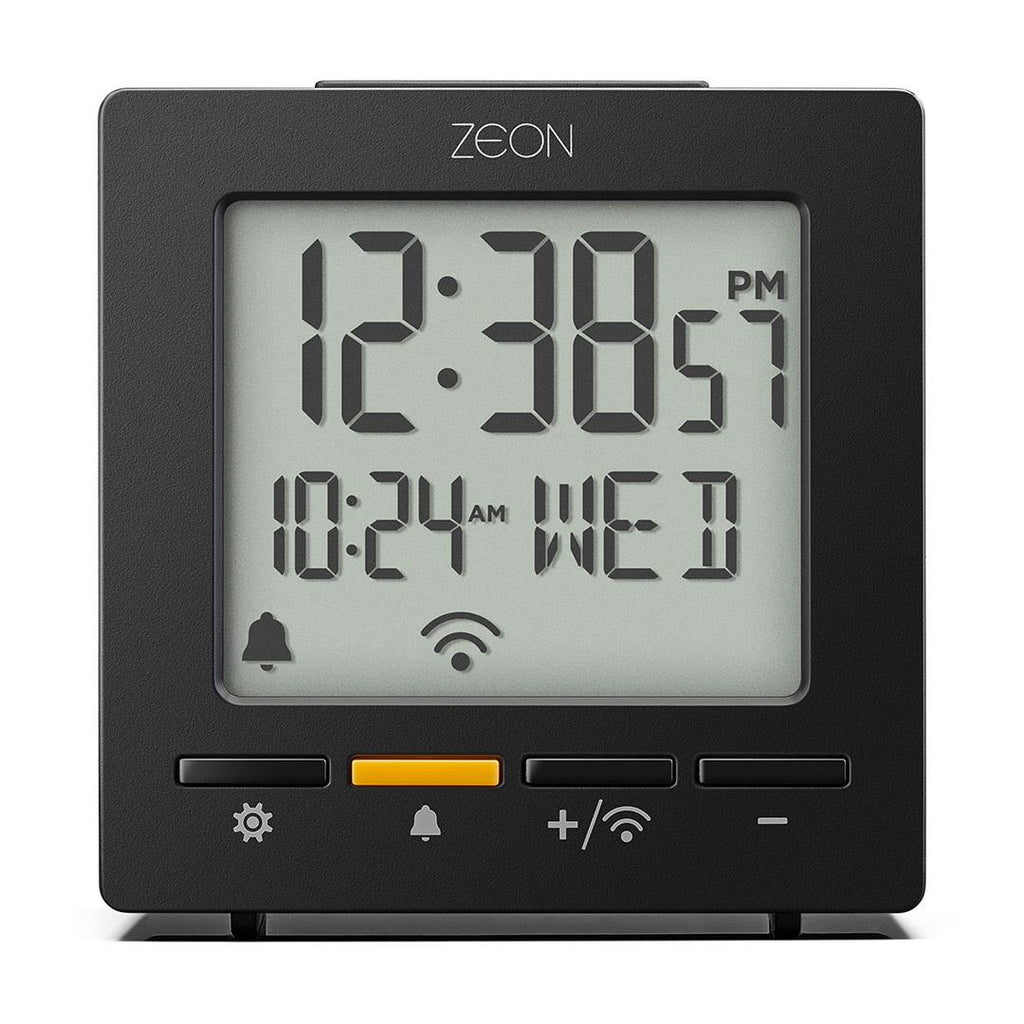 Zeon Digital Radio Alarm Clock Black Zeon Ltd EU