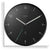 Zeon Radio Analogue Wall Clock - Black