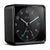 Zeon Analogue Alarm Clock - Black